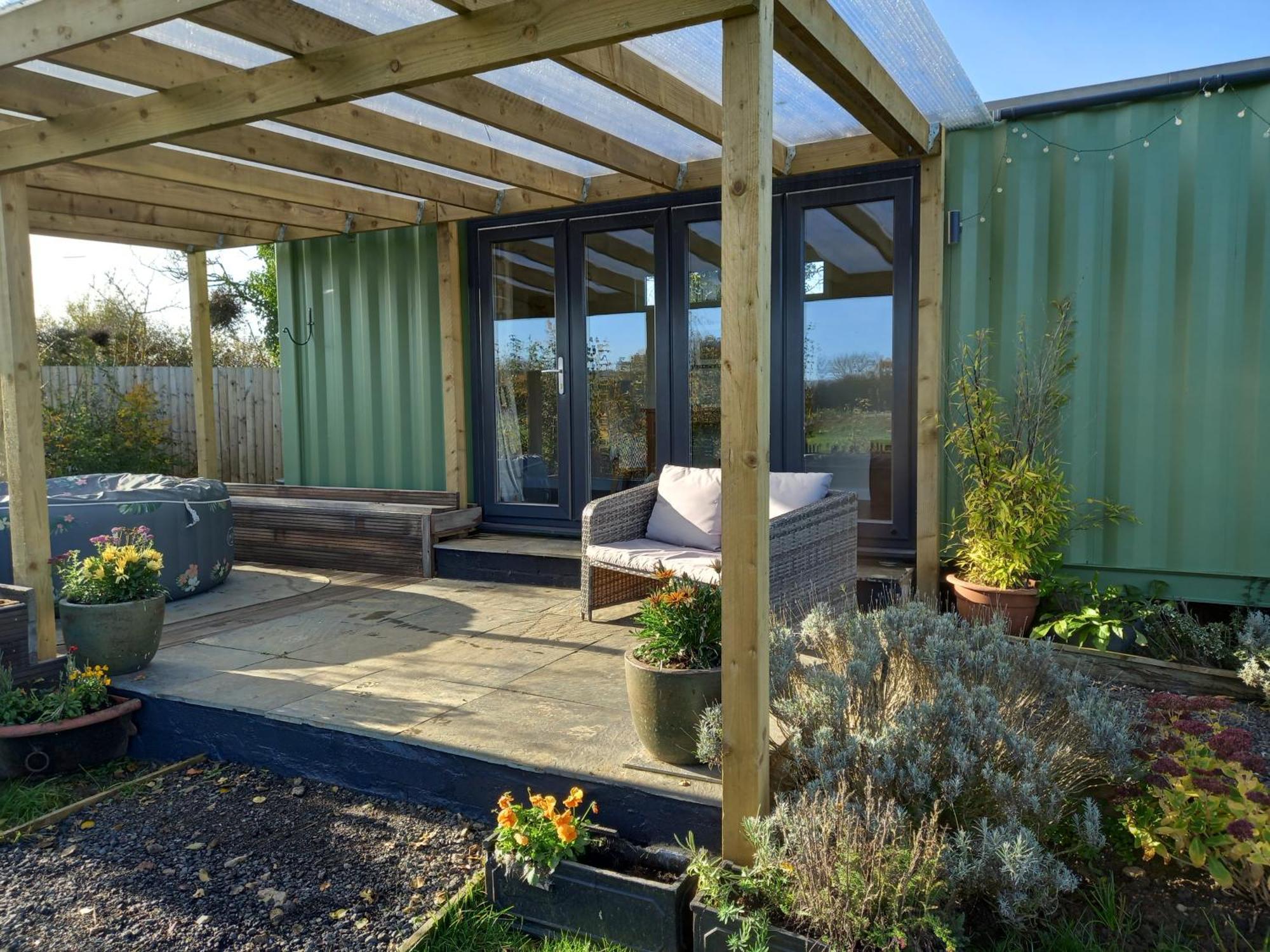 Sweet Pea Cabin Badsey Exterior photo